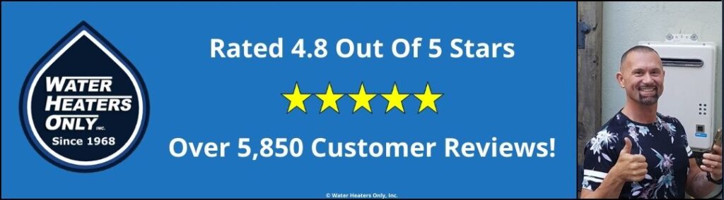 4.8 star review in Carlsbad for water heater repair & replacement
